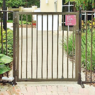 Stainless Steel Hinged Gate