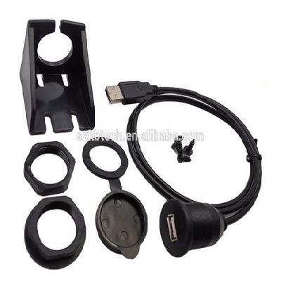 USB Backpack Cable Holder Cable Support Socket