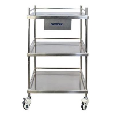 3 Shelves Surgical Instrument Trolley