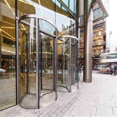 Contemporary Revolving Door
