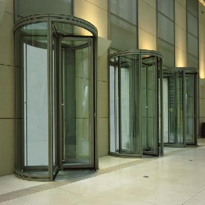 Four Wing Revolving Door
