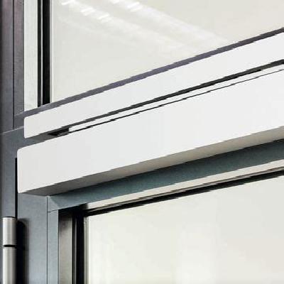 Free-Swing Door Closer with Slide Channel