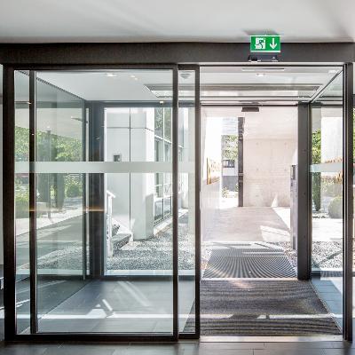 Sliding Door with Anti-intruder Protection