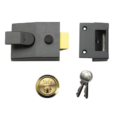Yale Brass Front Door Lock