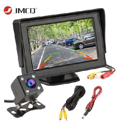 Camera and Display Screen Parking Sensor System