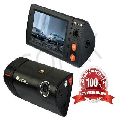 Dual Lens Touchscreen Car DVR with GPS - DVR - SNK- P7-SI