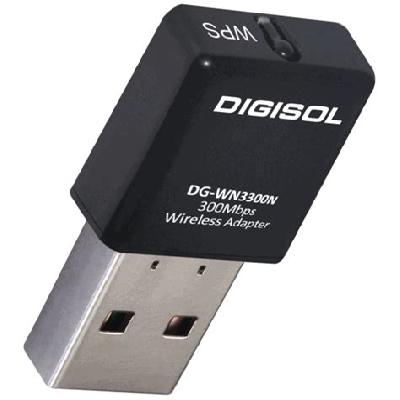 DG-WN3300N, DIGISOL 802.11n 300Mbps Wireless USB Adapter