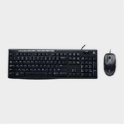 Logitech MK200 Media Wired Keyboard and Mouse Combo