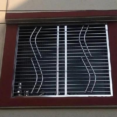 Simple Stainless Steel Window Grill For Home