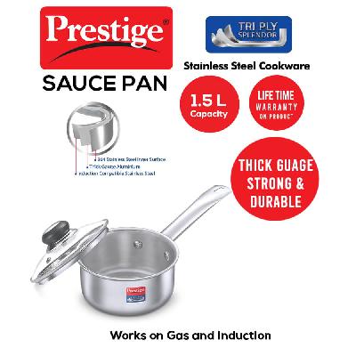 PRESTIGE TRIPLY SAUCEPAN