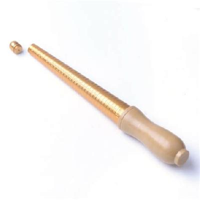 Brass ring stick
