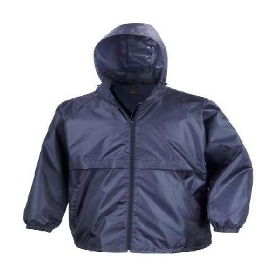 Unisex  Windcheater Jacket With Cap And Jaali