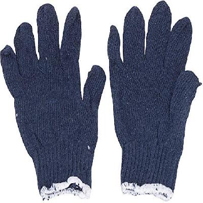 Cotton Knitted Gloves Blue - 50 Gms