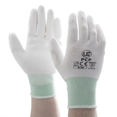 PU Coated Gloves - White