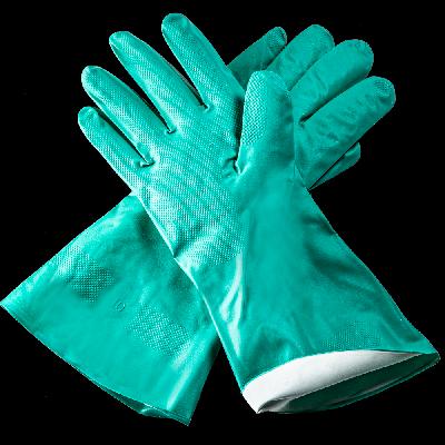Green Nitrile Gloves