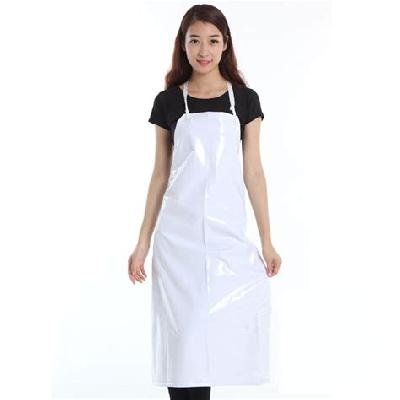White PVC Apron