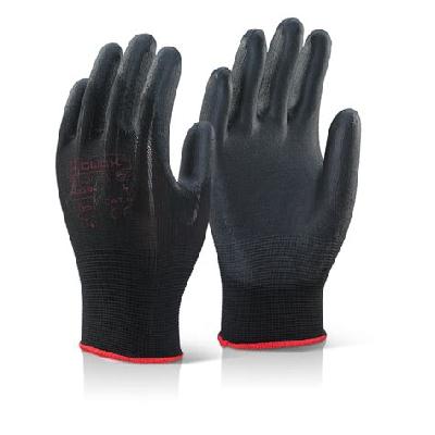 Poly- Urethane Coating On Nylon Gloves