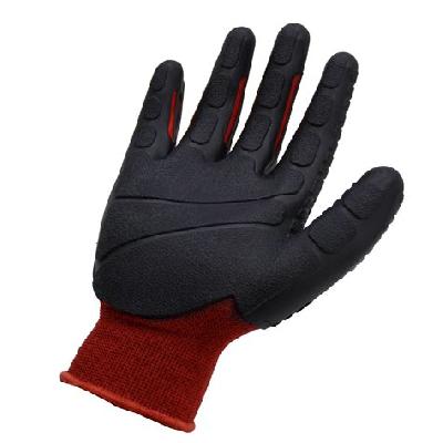 Industrial Full Palm Rubber Gloves