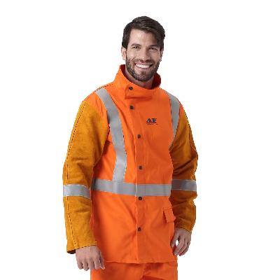 Leather Safety Jacket