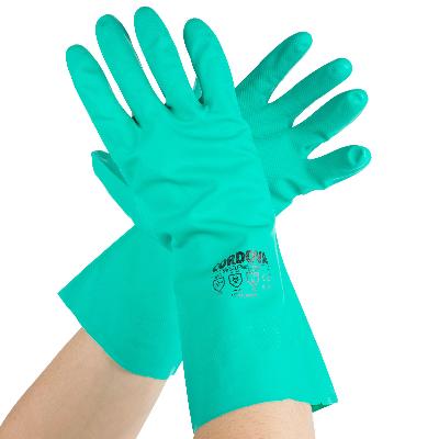 Nitrile Green Hand Gloves