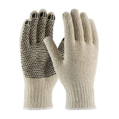 PVC Dotted cotton Knitted Gloves