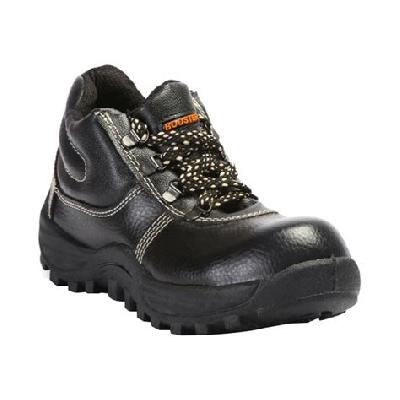 Booster Steel Toe Black Safety Shoes