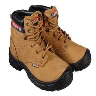 Coogar Grain Leather Safety Shoes