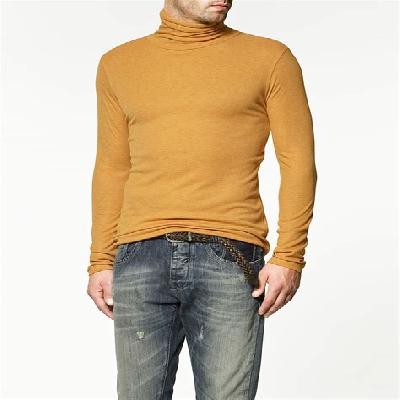 Mens Polo Neck T Shirt