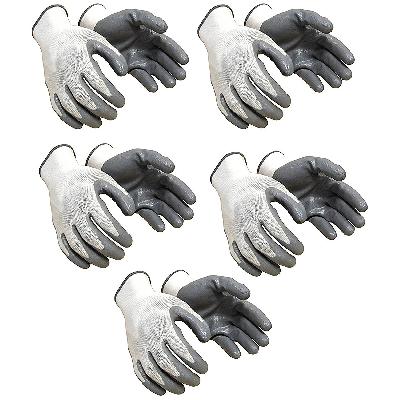 Safety Grey Hand Gloves