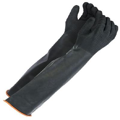 Safety Rubber Hand Gloves