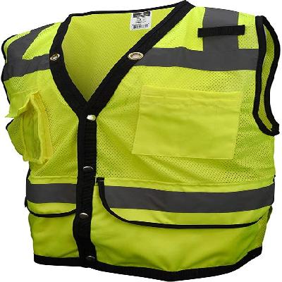 Green 2 Inch  Safety Jacket