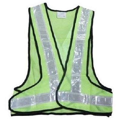 Three Side Polyester Safety Jacket