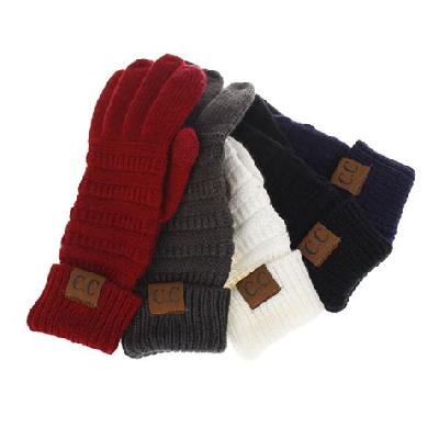 Full Finger Knitted Gloves