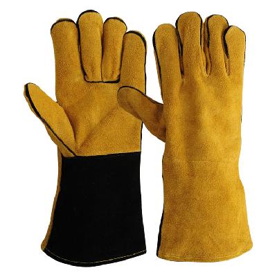 Industrial Leather Hand Gloves