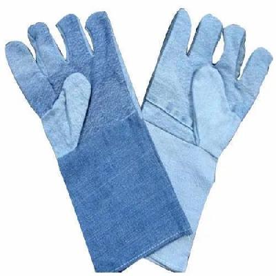 Jeans Fabric Hand Gloves
