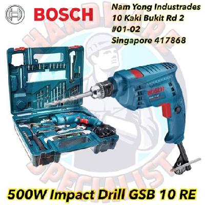Bosch GSB 10 RE  IMPACT DRILL KIT 500WATT