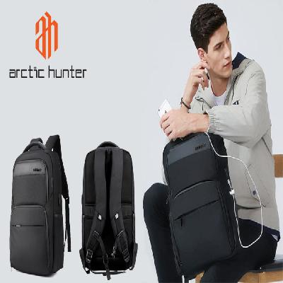 Ah Arctic Hunter, Anti-Theft Slim, Durable Water Resistant Backpack