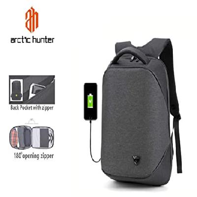 Arctic hunter Anti Theft Durable Pro Water-Resistant 24 L Business Travel Laptop Backpack
