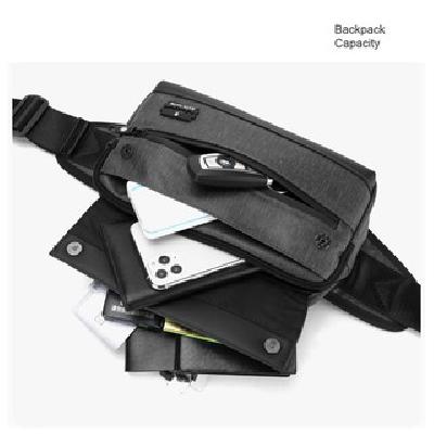 Arctic Hunter Sling Bag Water Resistant Cross Body Chest Bag Outdoor Cycling Chest Shoulder Bags