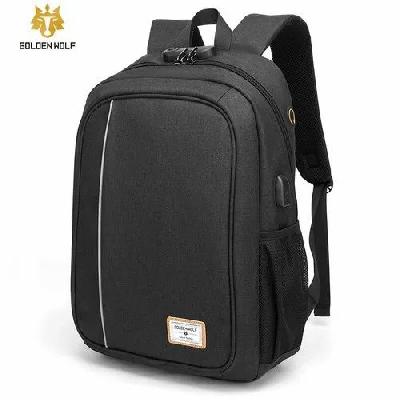 Hoteon Polyester 15 Ltr Black Laptop Bag