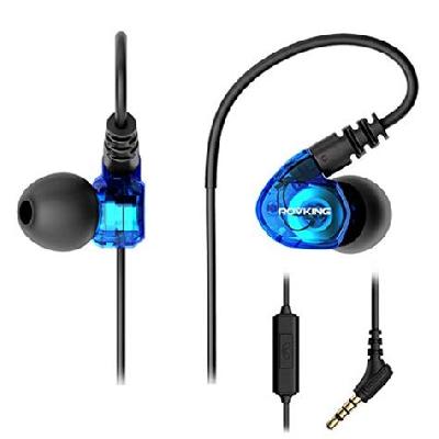 Mobilife Bluetooth 4.1 In-Ear Noice Isolating Sport Earbuds Earphone (Blue)