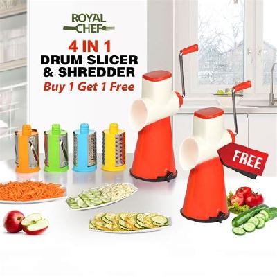 4 IN 1 SHREDDER SLICER