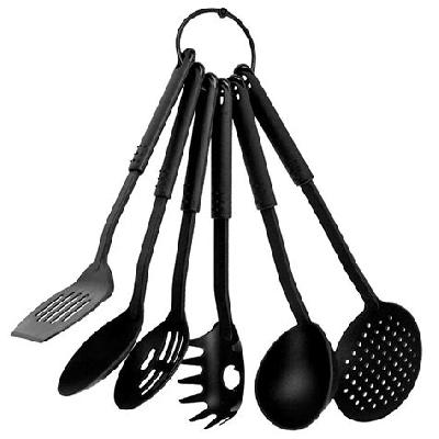 6 Pcs Heat-Resistant Nonstick Spoon Spatula Turner Scoop Kitchen Cooking Utensil Tools Set
