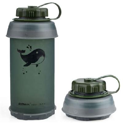 COLLAPSIBLE FOLDING WATER BOTTLE