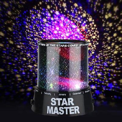 Colorful LED Star Master Sky Starry Night Light Projector Lamp--star lamp