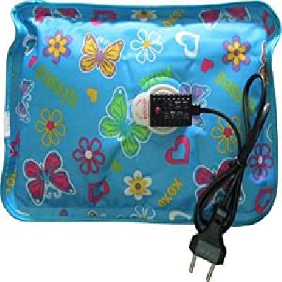 Electric Hot Water Bottle Heat Pad (Heat Bag) for Pain Relief, Random Design and Color
