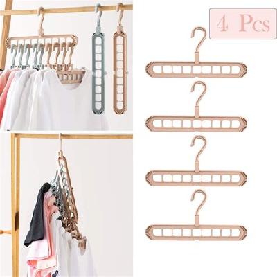 Multi Utility Space Saving Cascading Closer Clothes Organizer Hanger