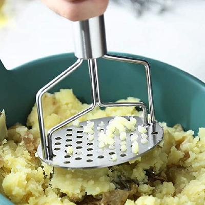 Potato Masher Stainless Steel Hand Masher 1 Pcs