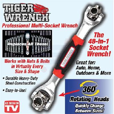 Professional Multi-Socket Tiger Wrench