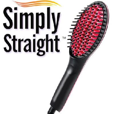 Simply Straight Hair Straightener Brush